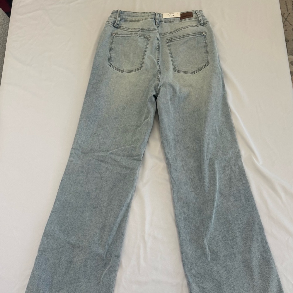 Judy Blue Secret Sauce High Rise Tummy Control Straight Leg Jeans - Size 7/28